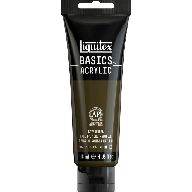 Liquitex Basics 118ml akryyliväri - 331 Raw Umber