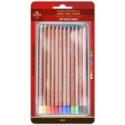 Öljypastellikynät metallirasiassa 12kpl Koh-i-noor