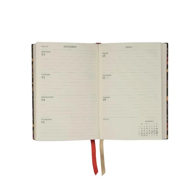 Lukuvuosikalenteri 2025-2026 18kk Paperblanks - Blue Willow, Mini