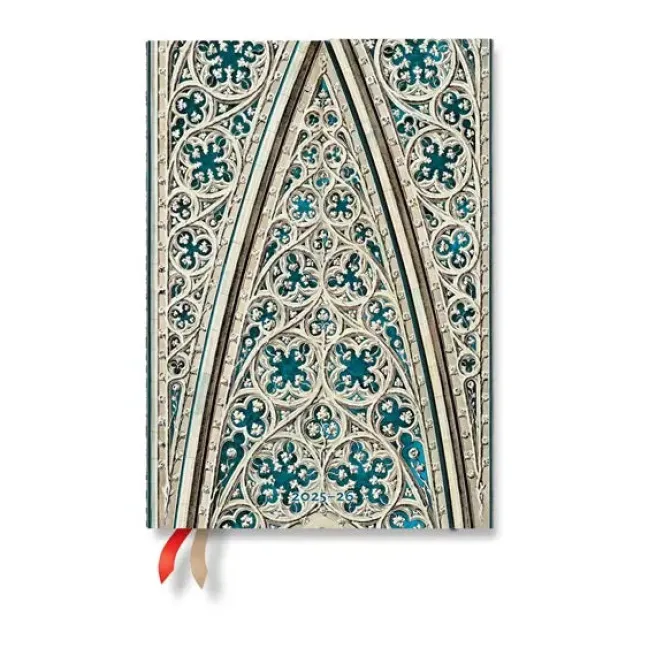 Lukuvuosikalenteri 2025-2026 18kk Paperblanks - Duomo di Milano, Midi