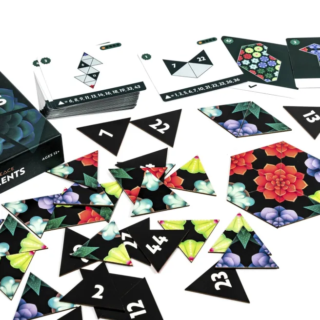 Älypeli Professor Puzzle - Peace by Peace: Succulents