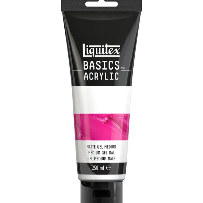 Maalausaine Medium Gloss 250ml Liquitex Basics - Matt Gel