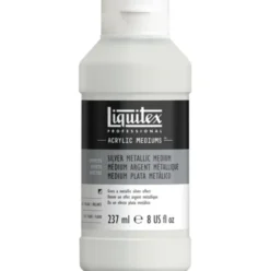 Maalausaine Silver Metallic Medium 237ml Liquitex
