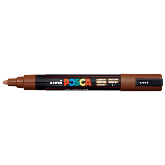 Maalitussi Posca PC-5M - Ruskea