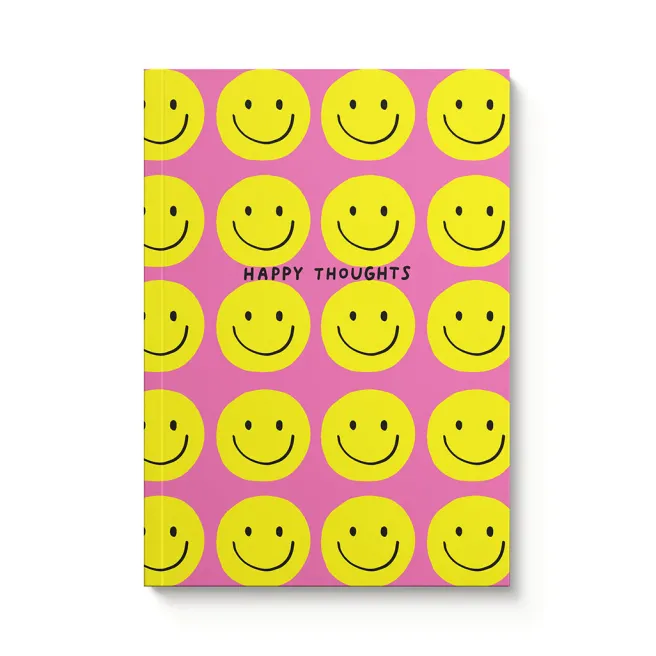 Muistikirja Ohh Deer - Happy, Perfectbound, A5