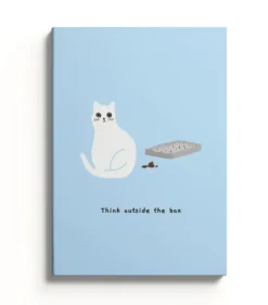 Muistikirja Ohh Deer - Outside, Perfectbound, A5