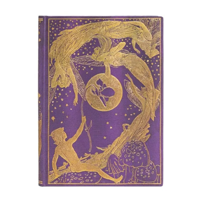 Muistikirja Paperblanks - Violet Fairy Midi lined