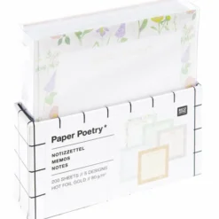 Muistilaput Paper Poetry - Flower frames