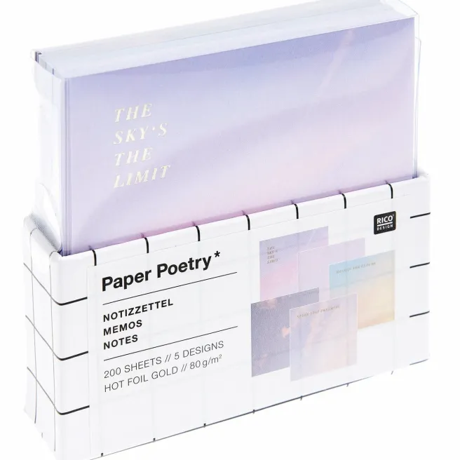 Muistilaput Paper Poetry - Sky is the limit