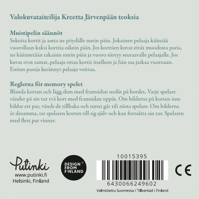 Muistipeli Putinki Järvenpää - Whispering