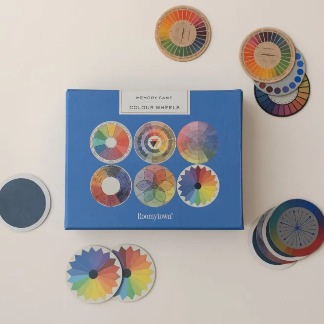 Muistipeli Roomytown - Colour Wheels