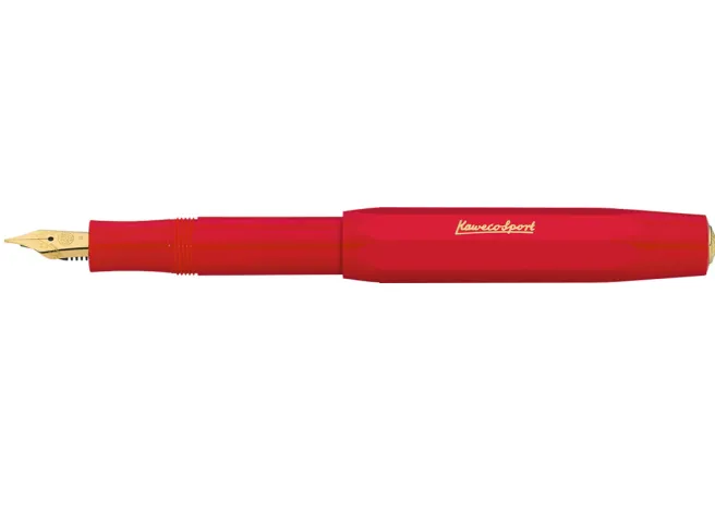 Mustekynä Kaweco Classic Sport - Red, Fine