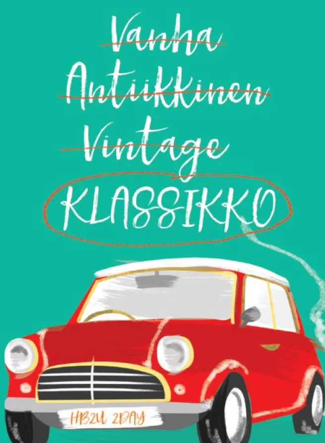 2-osainen kortti Hammond Gower - Klassikko