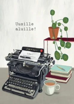 2-osainen kortti Johanna Ilander - Uusille aluille