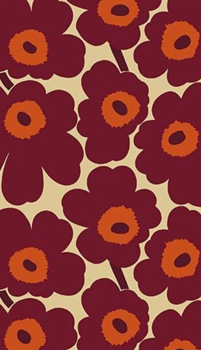 2-osainen kortti Marimekko - Unikko terra