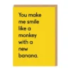2-osainen kortti Ohh Deer - A New Banana