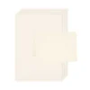 2-osainen korttipohja A6 Rico Design - Ivory, 5kpl