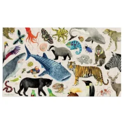 Palapeli Moulin Roty - Animals of the world