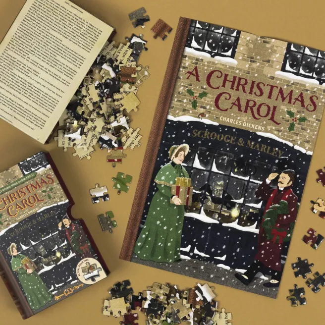 Palapeli 252 palaa Professor Puzzle - A Christmas Carol