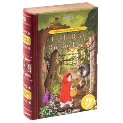 Palapeli 96 palaa Professor Puzzle - Little Red Riding Hood