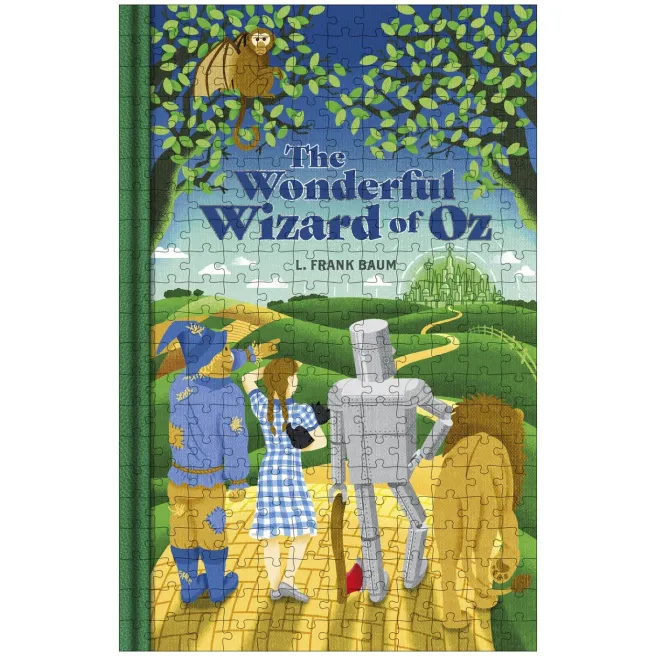 Palapeli 252 palaa Professor Puzzle - The Wonderful Wizard of Oz