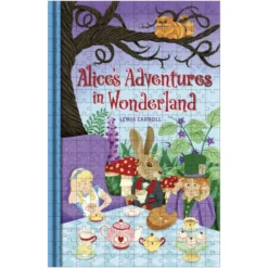 Palapeli 252 palaa Professor Puzzle - Alice in Wonderland