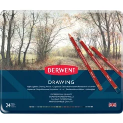 Piirustuskynälajitelma 24 kpl Derwent - Derwent Drawing