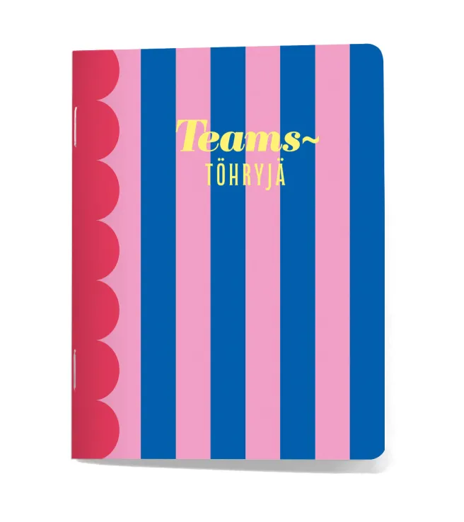 Pikkuvihko Putinki Design - Pilke, Teams-töhryjä