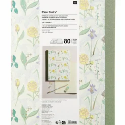 Pistemuistikirja L Paper Poetry - Flowers