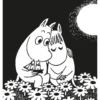 Postikortti kohopaino Muumi - Halaus