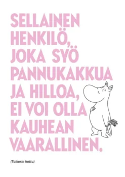 Postikortti kohopaino Muumi - Pannukakku
