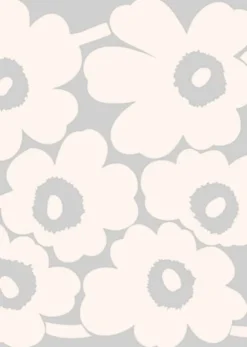 Postikortti Marimekko - Unikko hopea