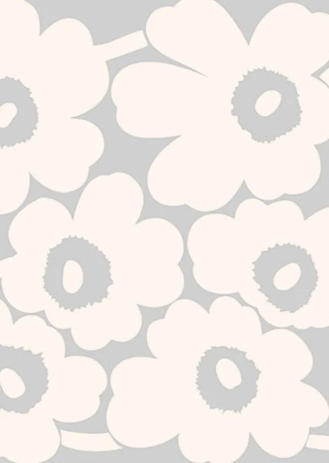 Postikortti Marimekko - Unikko hopea