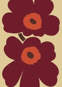 Postikortti Marimekko - Unikko terra