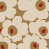 Postikortti Marimekko - Unikko beige-punainen