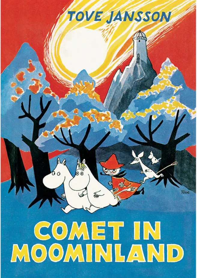 Postikortti Muumi - Comet in Moominland