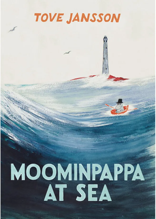Postikortti Muumi - Moominpappa at Sea