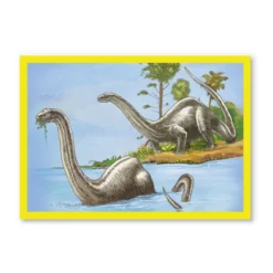 Postikortti Ohh Deer - Brontosaurus