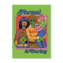 Postikortti Ohh Deer - Normal Is Boring