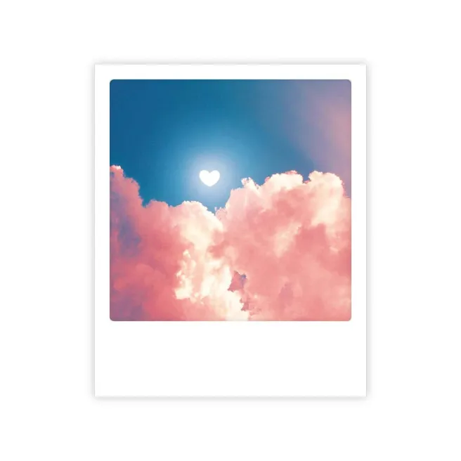 Postikortti Pickmotion - Heart, The Moon & Sky