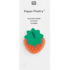 Pyyhekumi Paper Poetry - Strawberry