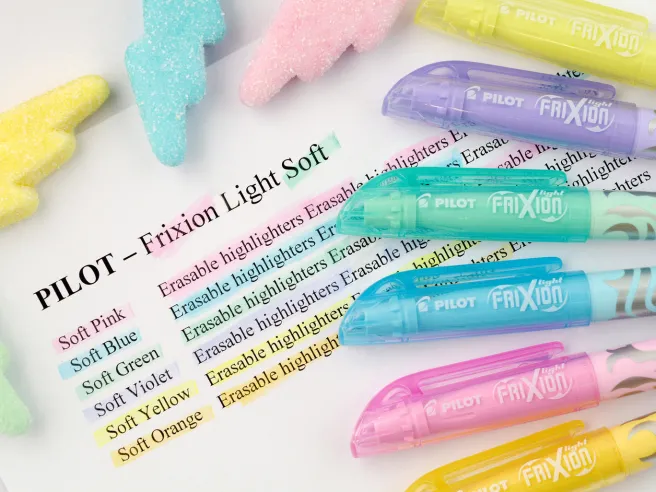 Pyyhittävä korostuskynä Pilot - Frixion Light soft violet