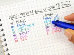 Pyyhittävä mustekynä Pilot - Frixion Ball Clicker 0,7 pink