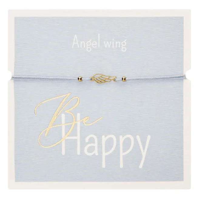 Rannekoru HCA Be Happy - Angel wing/Gold