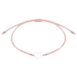 Rannekoru HCA Be Happy - Heart, silver