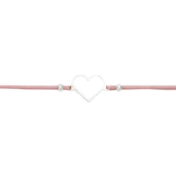 Rannekoru HCA Be Happy - Heart, silver