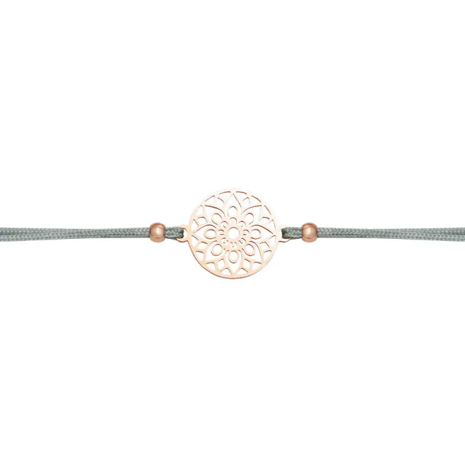 Rannekoru HCA Be Happy - Mandala of luck, rose gold