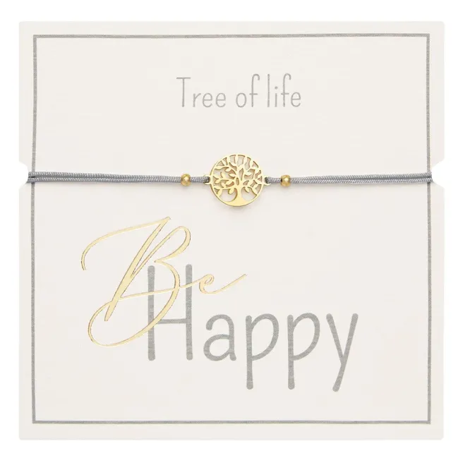 Rannekoru HCA Be Happy - Tree of life, gold