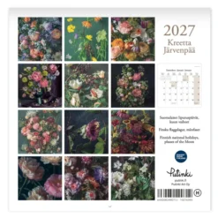 Seinäkalenteri 20x20 2027 Putinki Järvenpää