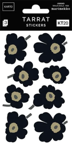 Tarra Marimekko - Unikko musta